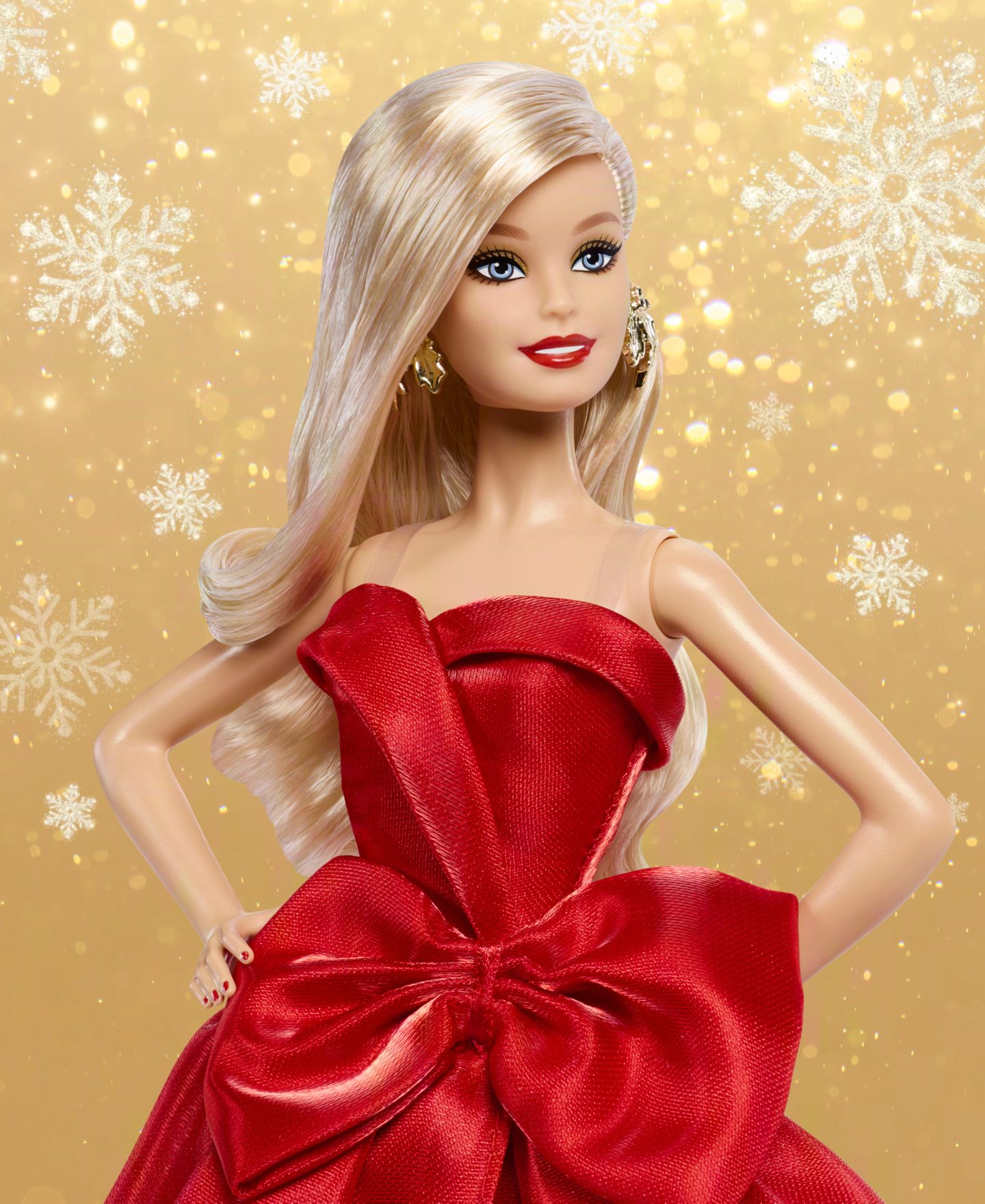 Детская кукла Barbie 2026 Holiday 13" Collectible Blonde Hair Fashion Doll — фото 6