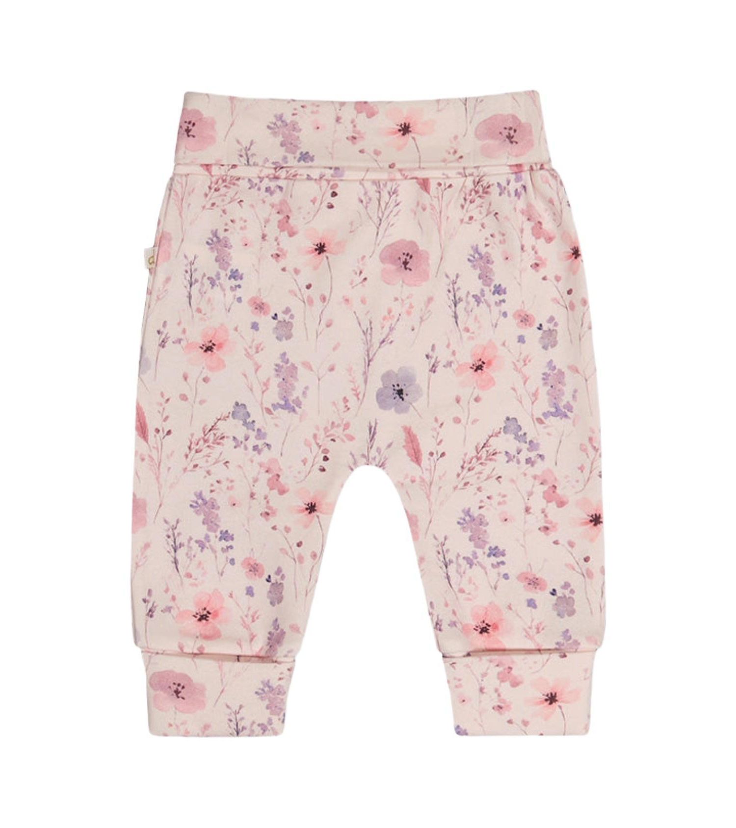Baby Girls' Evolutive Pull-On Floral-Print Pants