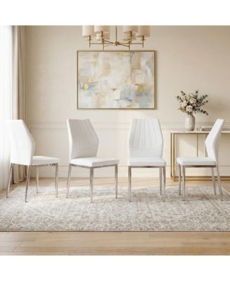 Dining Chairs - Ergonomic PU Backrest
