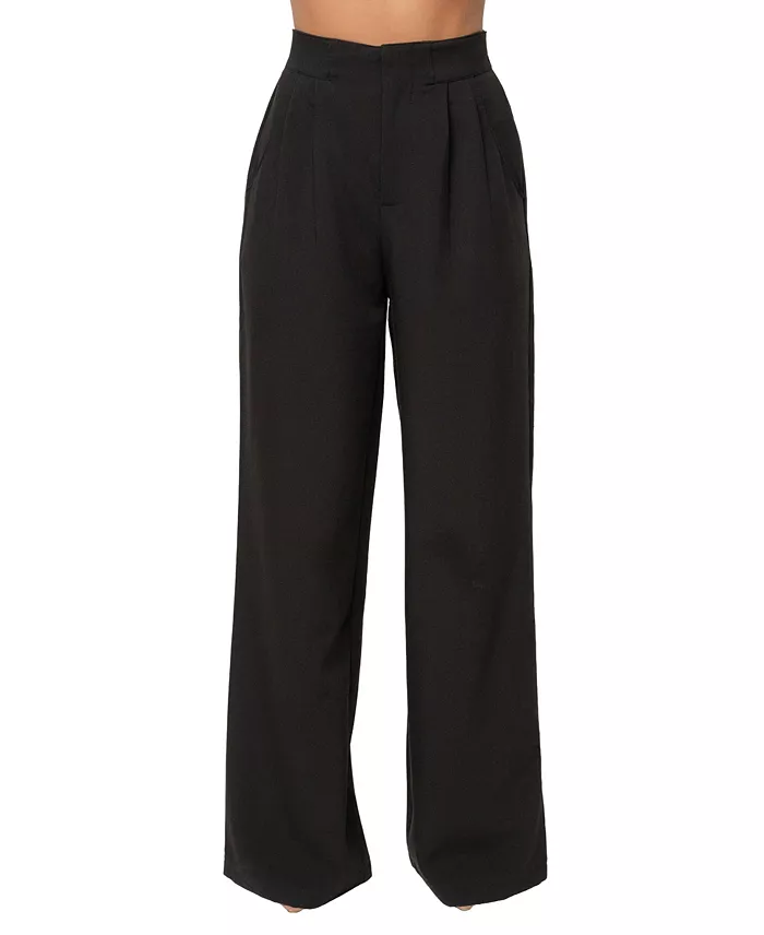 Women's Always Ready Tailored High-Waisted Wide-Leg Trouser, 32" Inseam