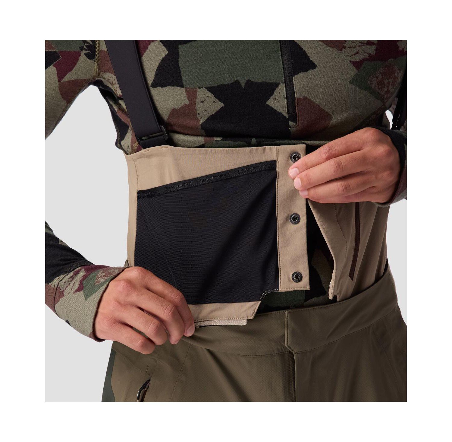Men's Cardiac Xpore 3L Touring Convertible Bib Ski Pants