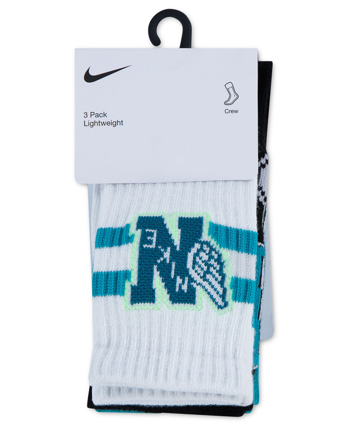 Носки Multisport для мальчиков, средней высоты, 3 шт. — Nike, цвет: Energy — фото 4