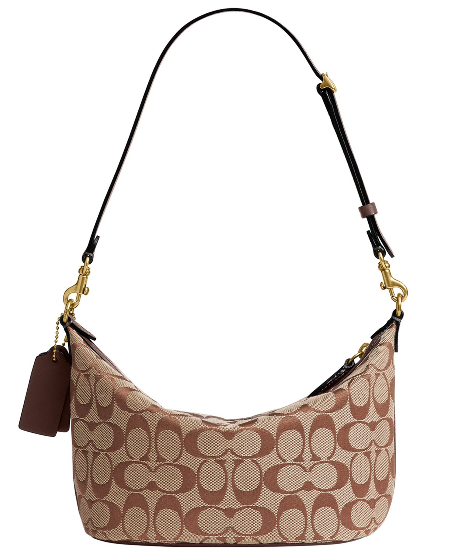 Demi Small Signature Jacquard Shoulder Bag