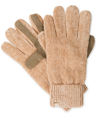 Isotoner Women's Solid Chenille Knit SmarTouch® Gloves