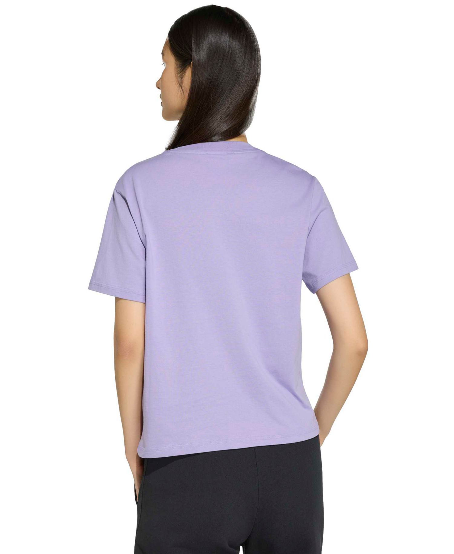 Plus Size Short-Sleeve Cotton Crewneck Logo T-Shirt