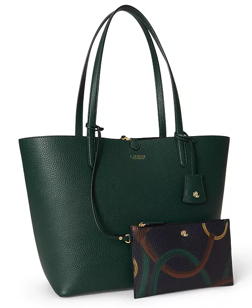 Lauren Ralph Lauren Faux-Leather Reversible Extra-Large Tote Bag