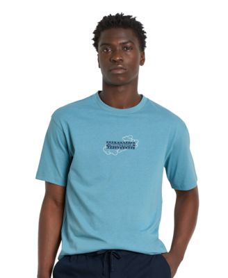 Men's Embroidered Artwork Relaxed-Fit T-Shirt