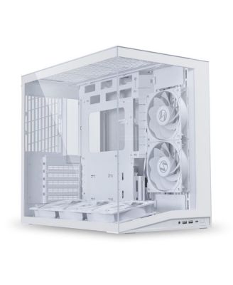 O11D Mini V2 Tempered-Glass GPU-Optimized Case Compatible with ATX, M-ATX, Mini-ITX Motherboards