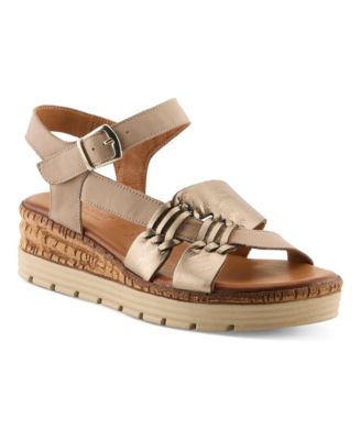 Kirra Women's Wedge Sandal with Adjustable Strap