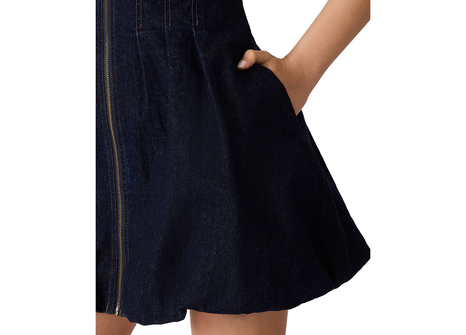 Women's Dyanne Collared Bubble Fit & Flare Dress