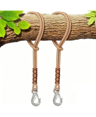 2 Pack Tree Swing Hanging Straps Kit 800LB Capacity Heavy Duty Adjustable Outdoor Gear Hooks