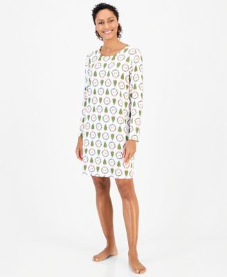 Women's Long Sleeve Soft Knit Sleepshirt