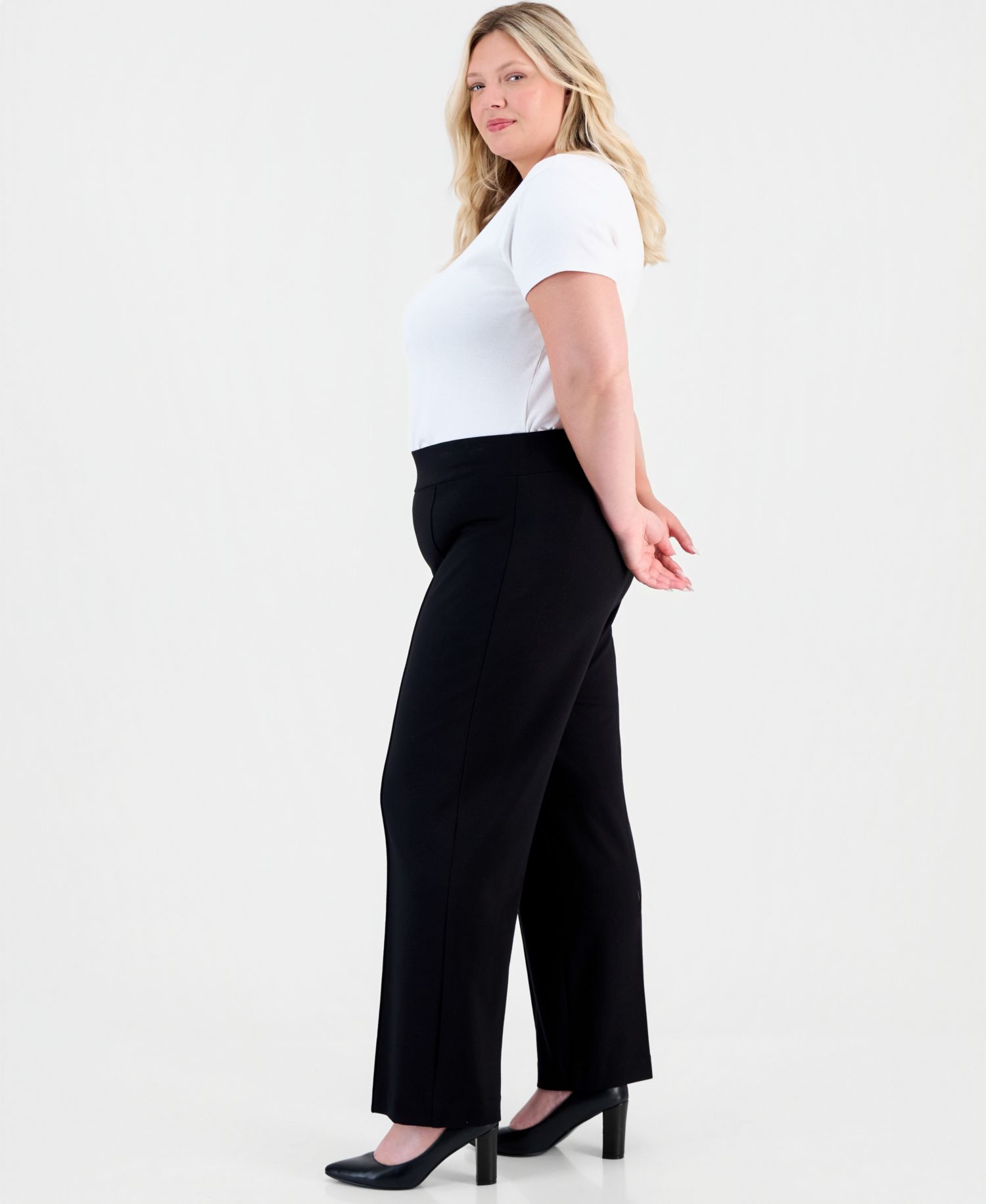 Petite Serenity Pintuck Trousers