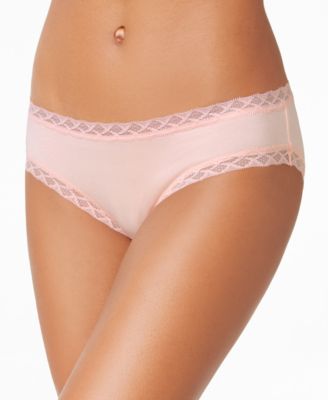 Women's Bliss Lace-Trim Cotton Brief Underwear 156058