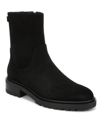 Women's Sky Zip Short Block Heel Boots