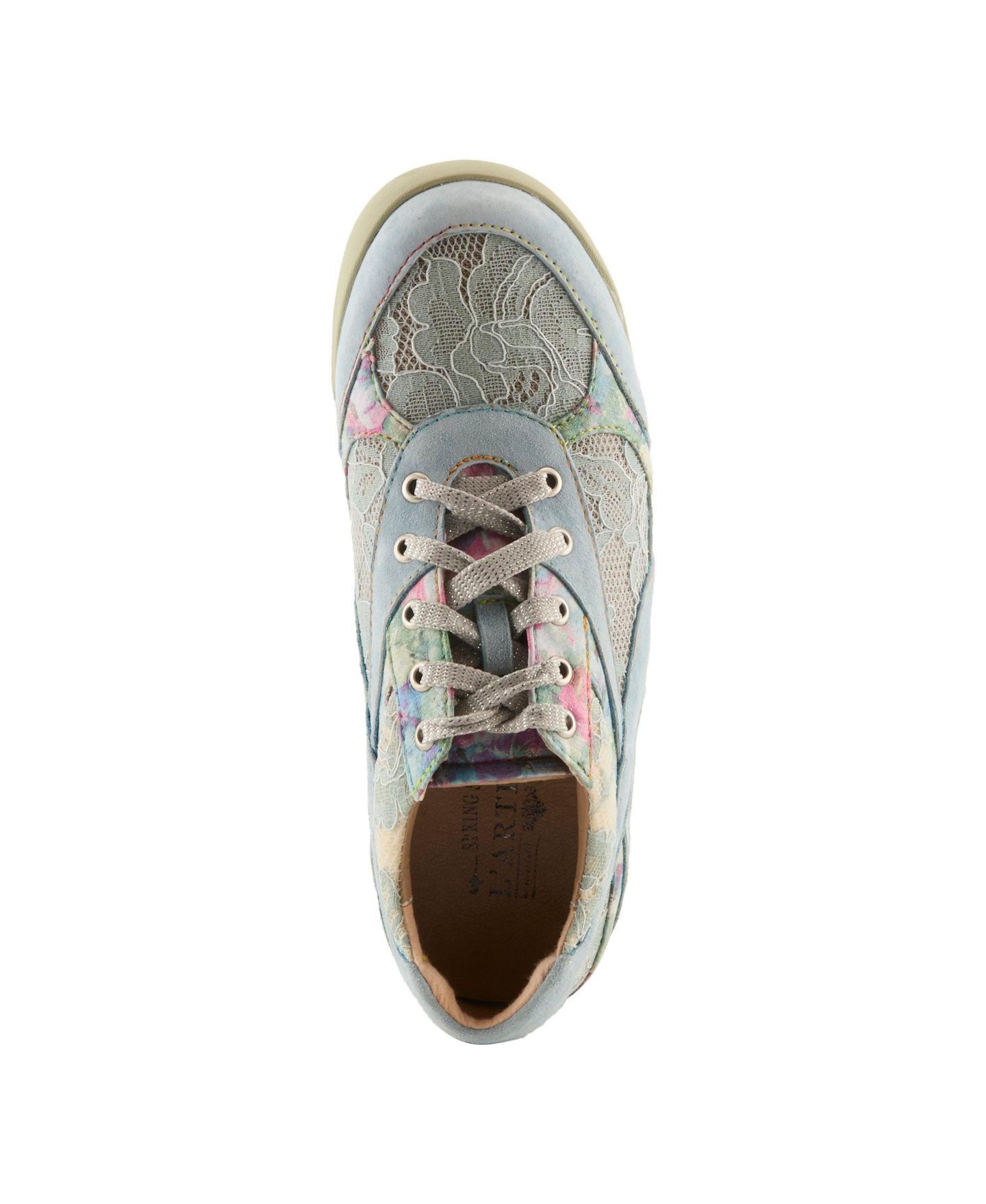 Женские кроссовки L'Artiste Wavehello Fashion Sneaker with Cushioned Insole, цвет: Светлый синий — фото 3