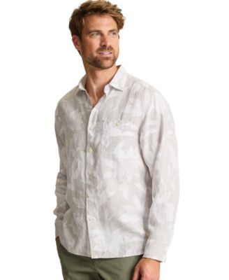Men's Reverse-Print Woven Shirt