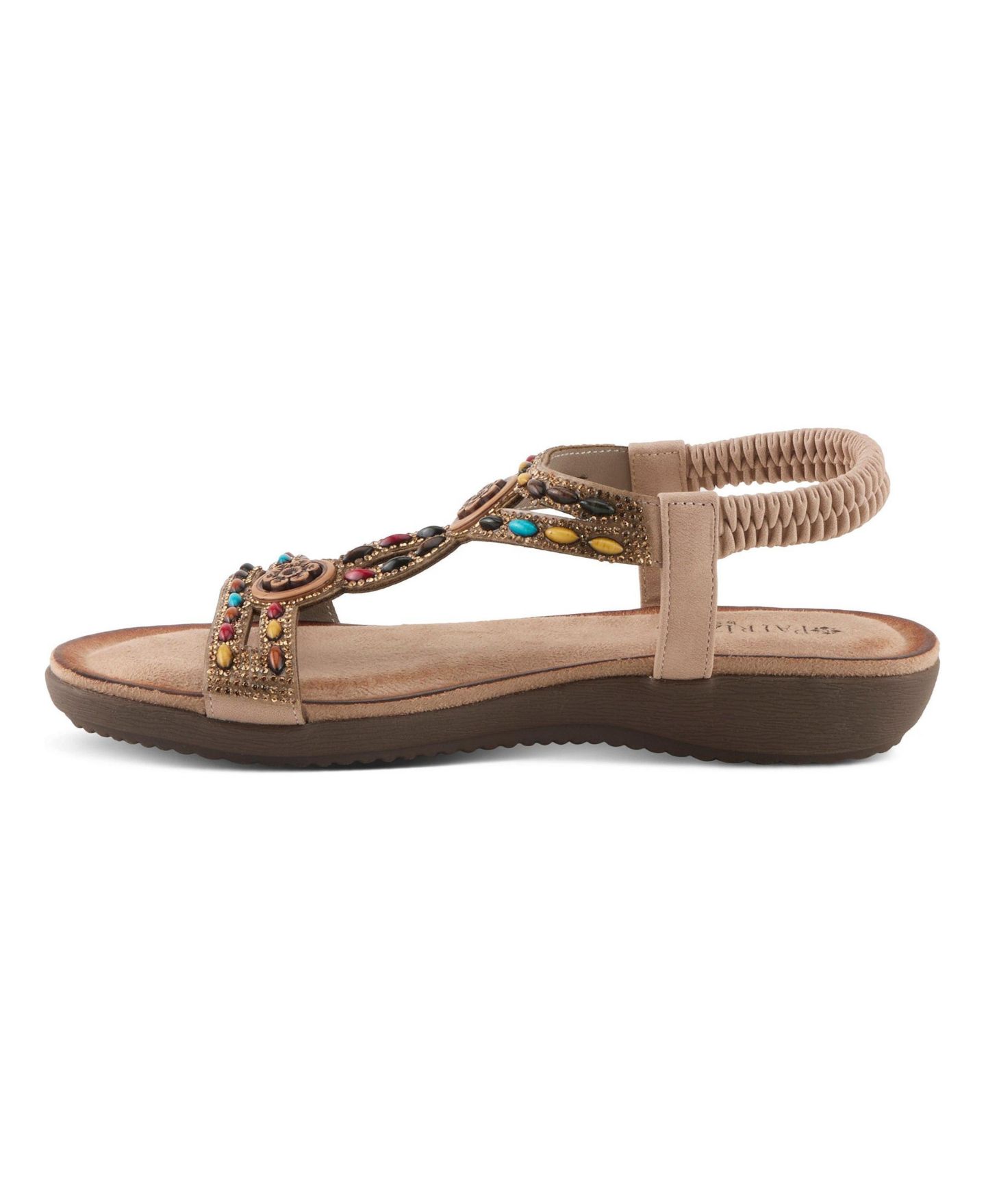 Женские сандалии Patrizia Ponyo Ankle Strap Slip-On Sandal Faux Fur with Lining, цвет: Бежевый — фото 2