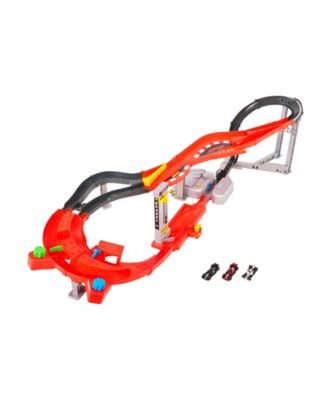 1:64 Scale Formula 1 Downhill Circuit Race Track Set with 3 Die-Cast Cars