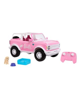 Barbie Ford Bronco Battery-Powered Remote-Control Toy Car