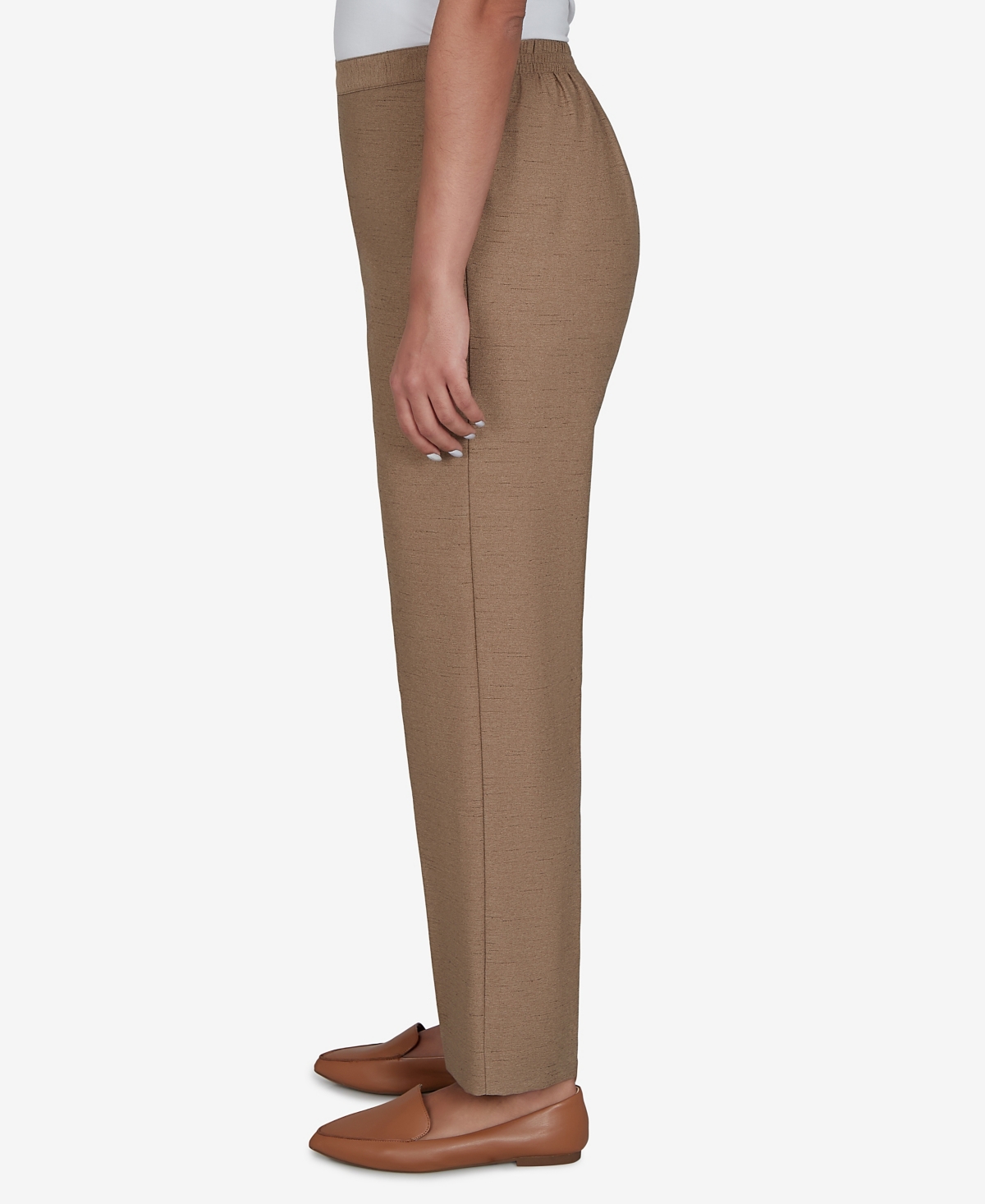 Alfred Dunner Petite Union Square Pull-On Straight Pant