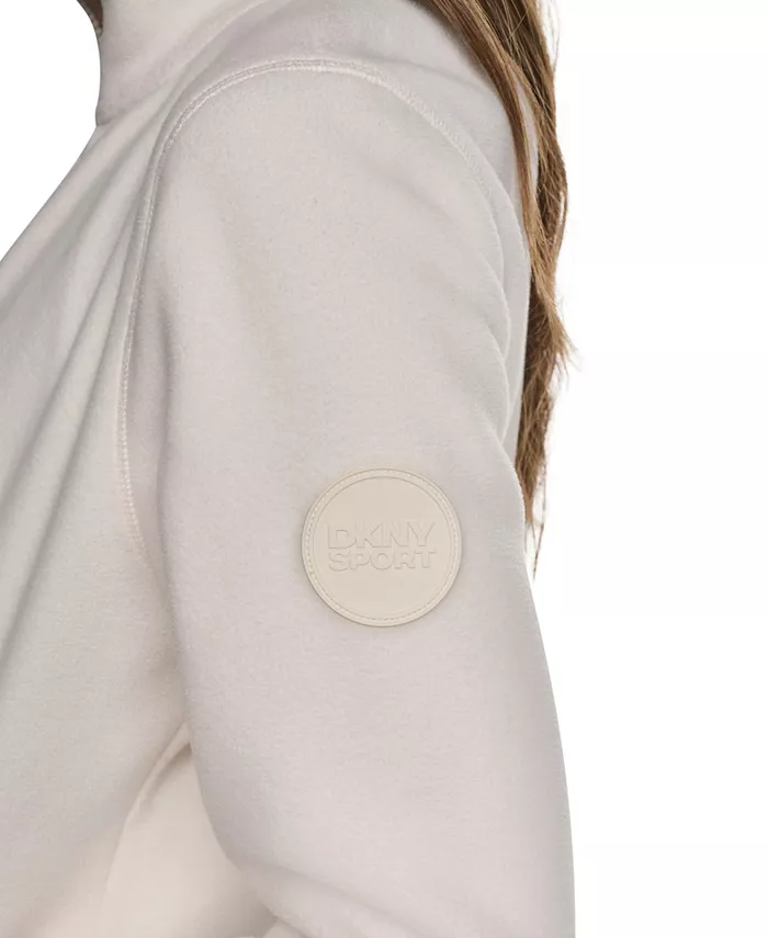 Women's Fleece Curved-Hem Zip-Up Jacket - thumbnail 6