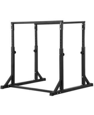 Heavy Duty Dip Bar Station, 800 lbs Capacity Adjustable Parallel Bars for Home Gym