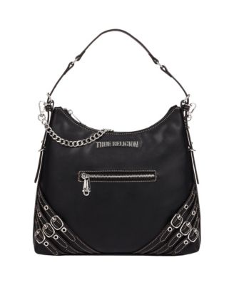Women's Triple Straps Large PU Hobo Bag
