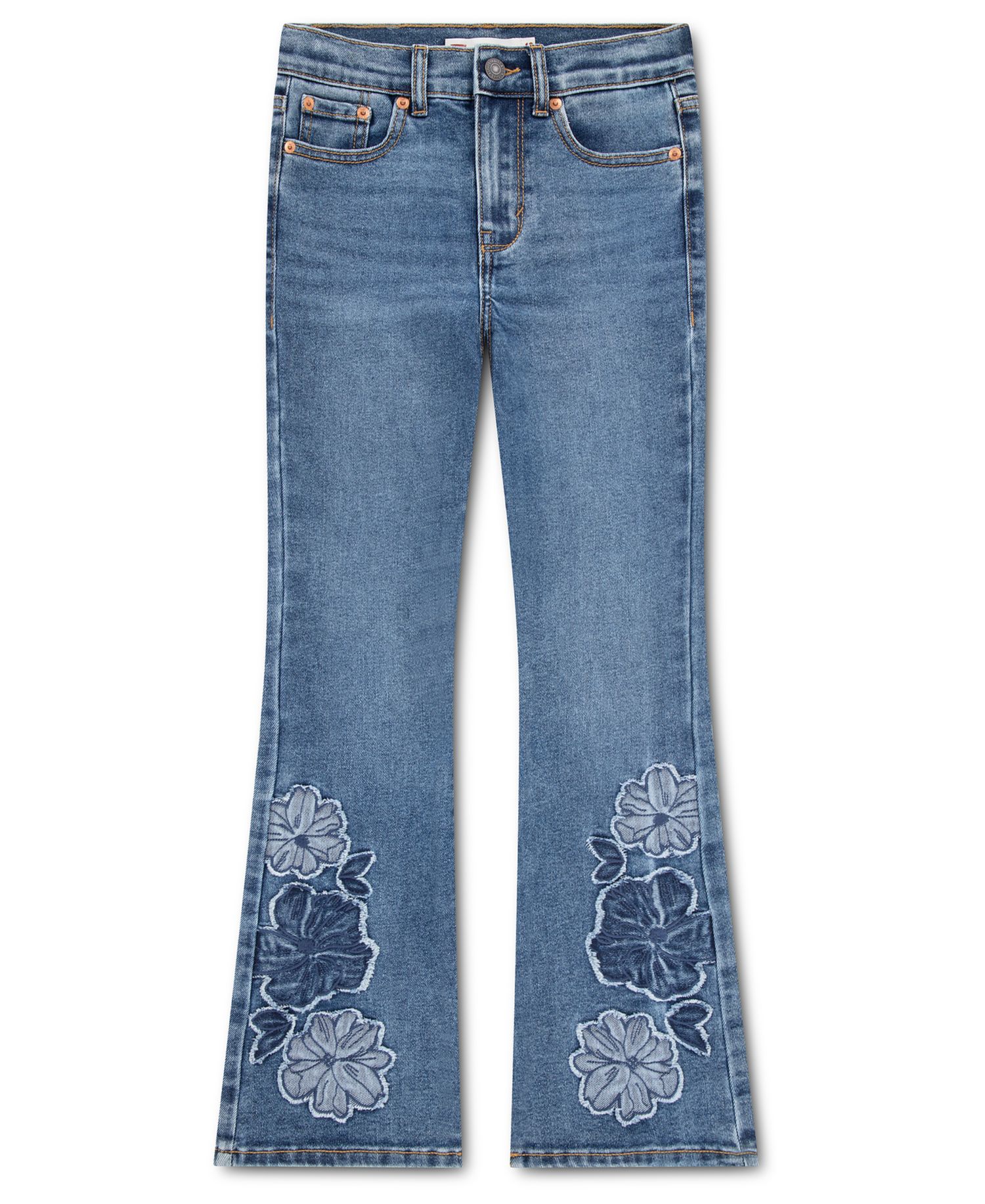 Girls' 7-16 726™ Frayed Flowers Flare Jeans