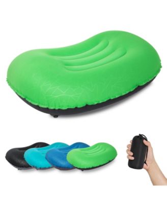 Ultralight 90g Inflatable Camping Pillow Ergonomic Support Waterproof Leak Proof Portable Travel Pillow