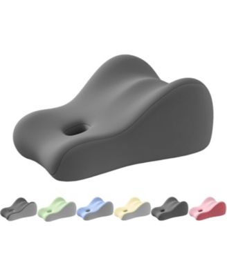 Memory Foam Wedge Support Pillow Multi Functional Ergonomic Bed Cushion For Sleeping Reading Leg Elevation