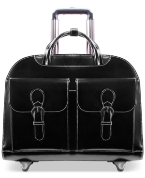 McKlein Davis Wheeled Briefcase