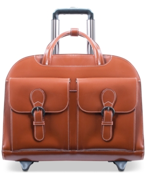 McKlein Davis Wheeled Briefcase
