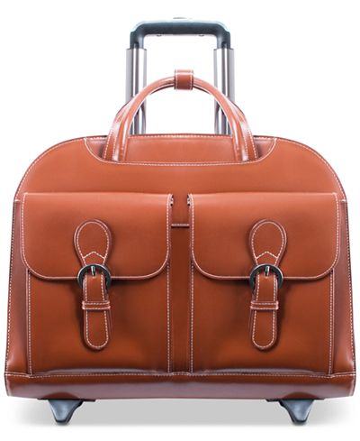 McKlein Davis Wheeled Briefcase - Backpacks - Luggage & Backpacks - Macy&#39;s