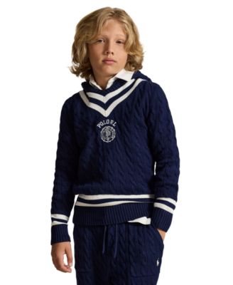 Boys' 8-20 Hooded Cricket Sweater