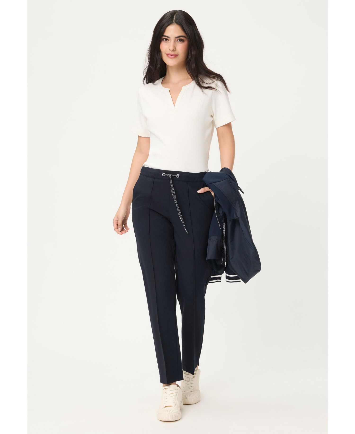 Women's Punto di Roma Pull-On Knit Pant