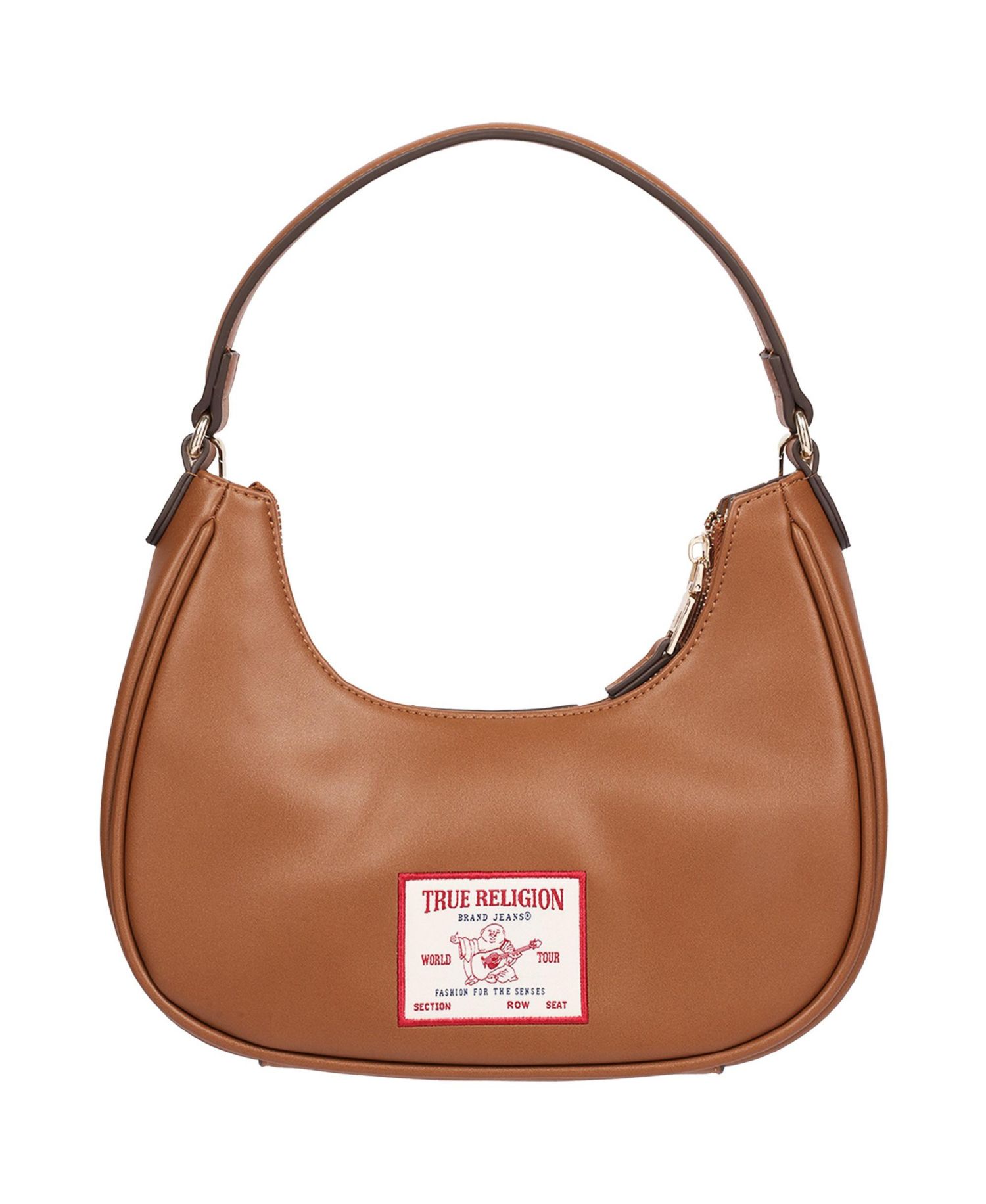 Women's Chain and Studs PU Hobo Bag