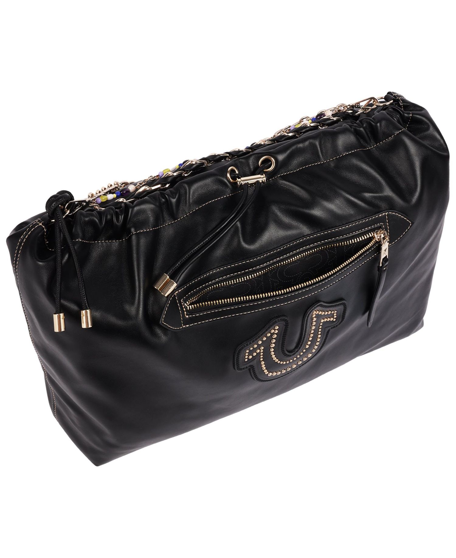 Women's Vintage Chain Soft Hobo Bag