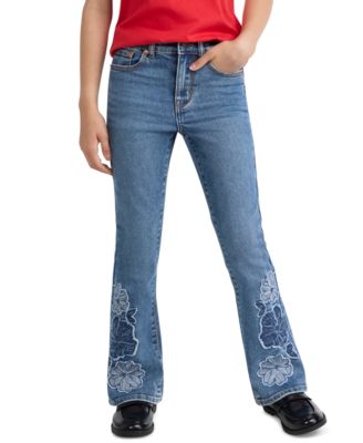 Girls' 7-16 726™ Frayed Flowers Flare Jeans