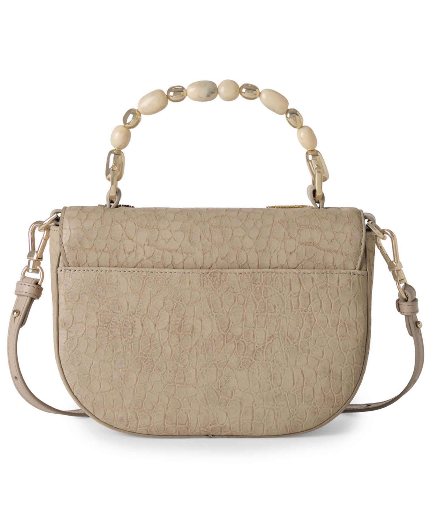 Portia Woodland Small Leather Crossbody Handbag