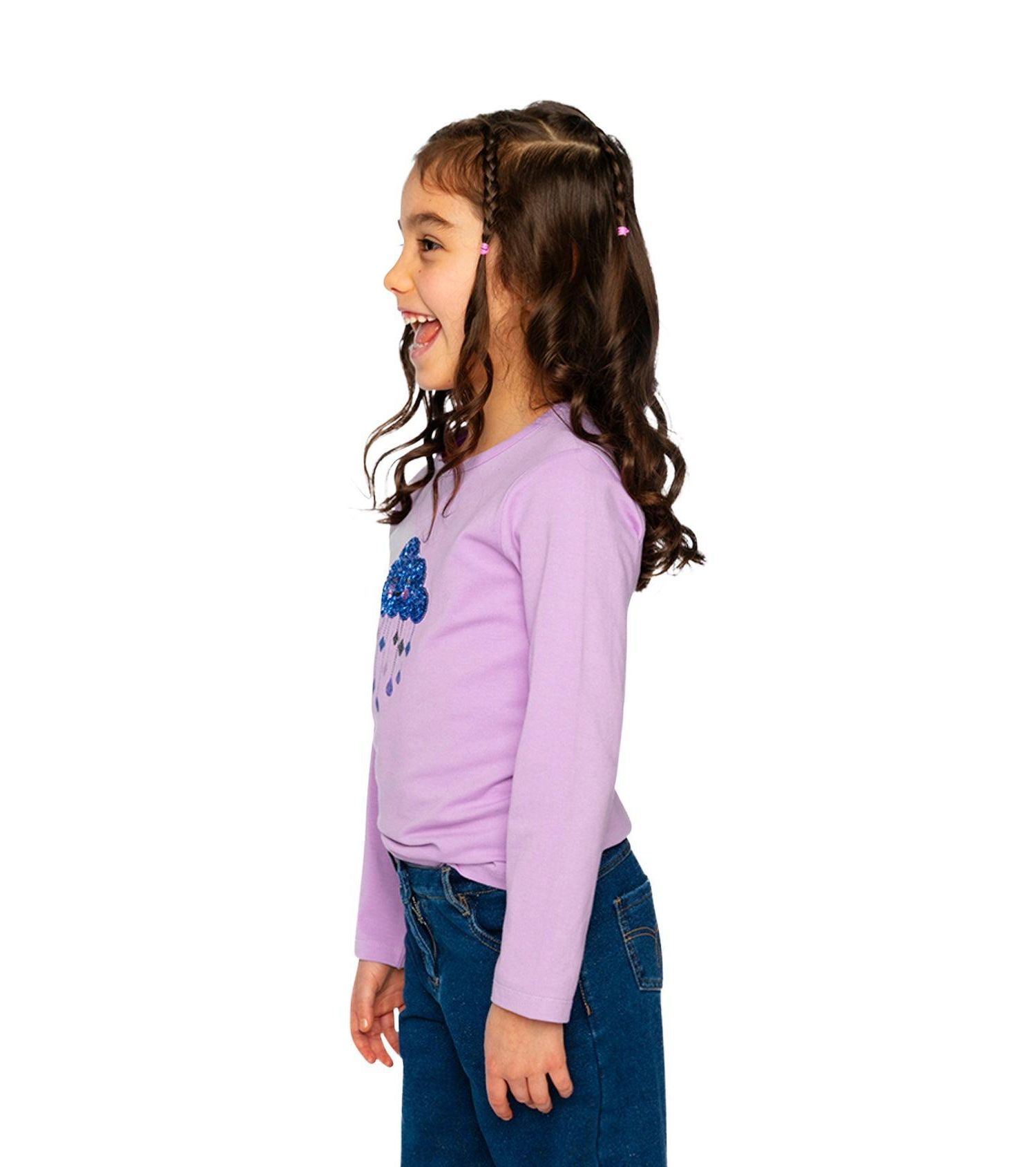 Little and Big Girl Organic Cotton Jersey T-Shirt