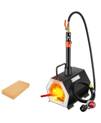 Portable Propane Forge, Single Burner Blacksmith and Knife Making Furnace Kit