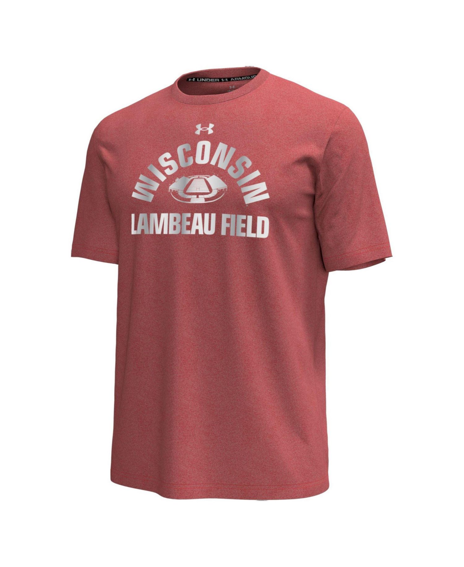 Men's Red Wisconsin Badgers 2026 Lambeau Field Collection Icon T-Shirt