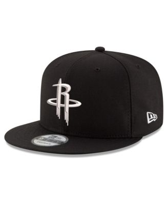 Men's Black Houston Rockets 9FIFTY Snapback Hat