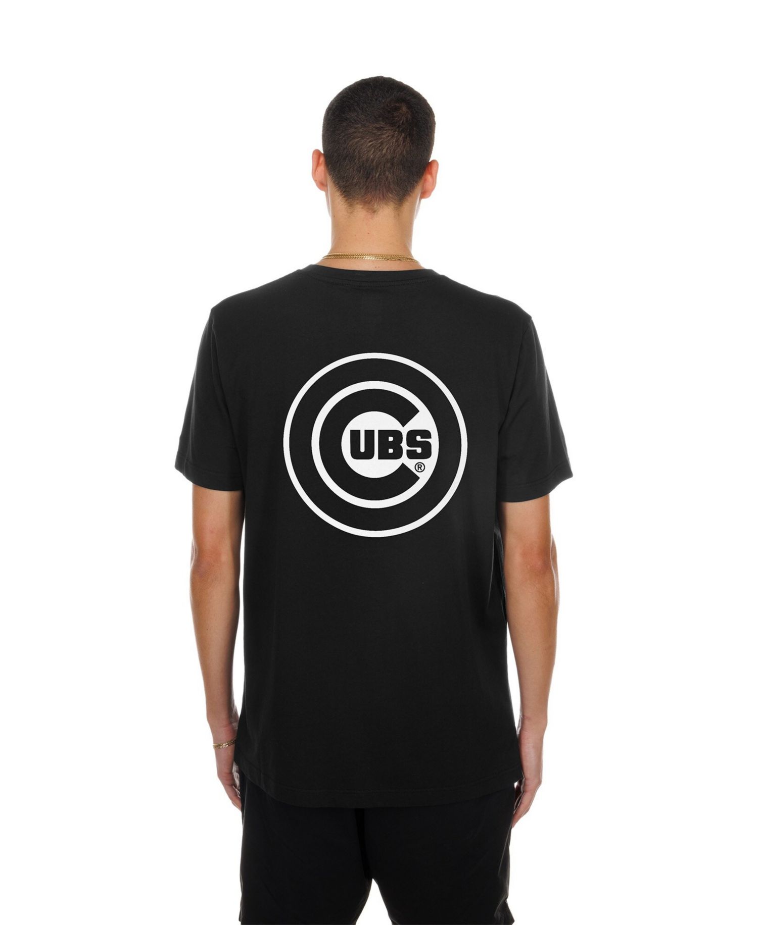 Men's Pete Crow-Armstrong Black Chicago Cubs Oversized Graphic T-Shirt