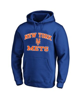 Men's Royal New York Mets Big & Tall Heart & Soul Hoodie