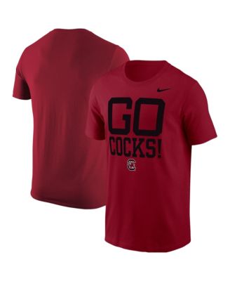Men's Garnet South Carolina Gamecocks Go Cocks T-Shirt