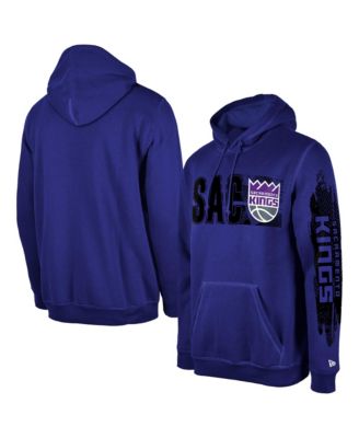 Men's Sacramento Kings Purple Tip-Off Collection Pullover Hoodie