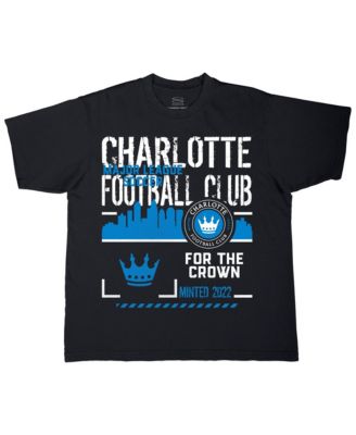 Men's and Women's Black Charlotte FC Hideout Urban T-Shirt