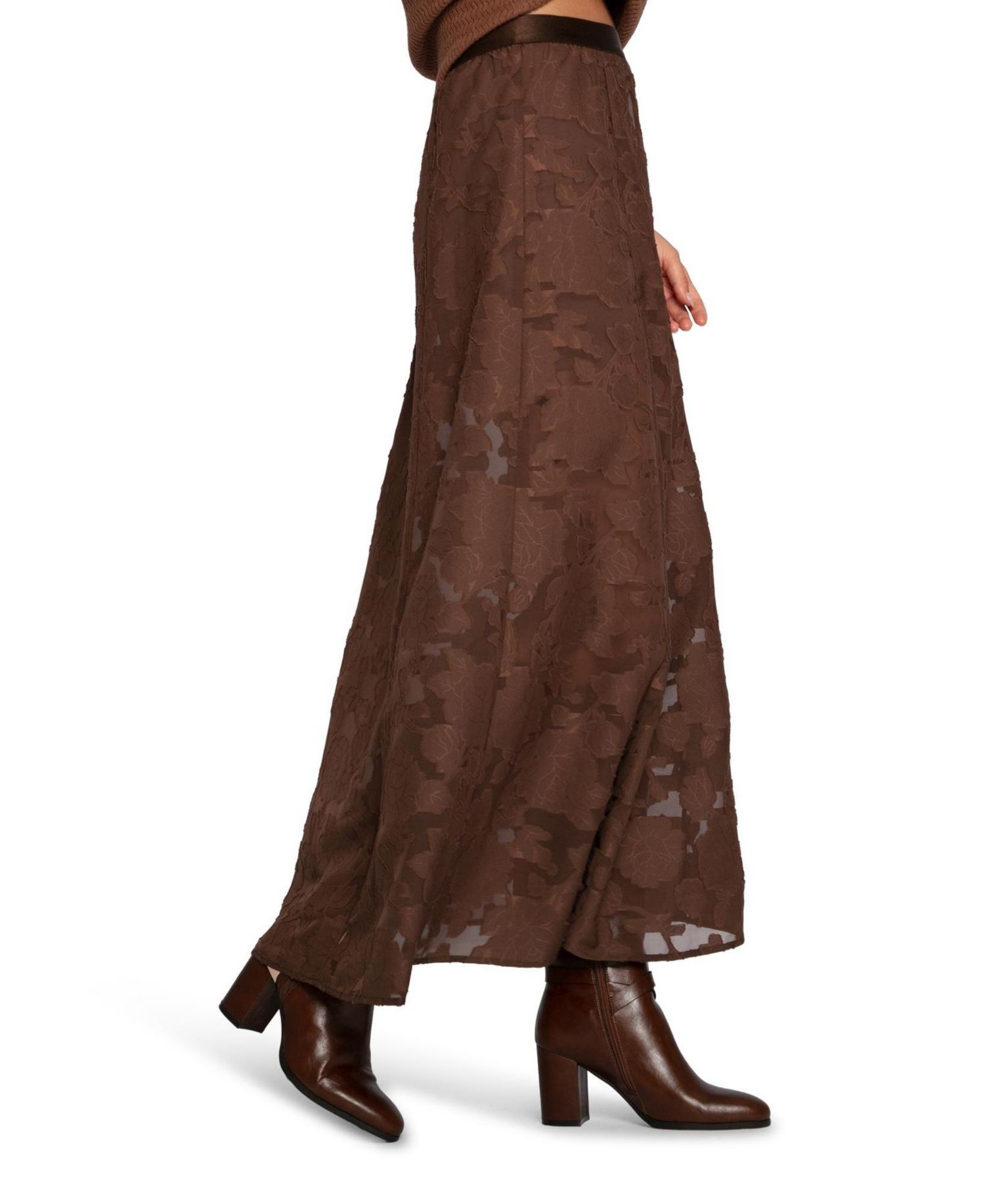 Women's Play It Cool Coupe Floral A-Line Maxi Skirt